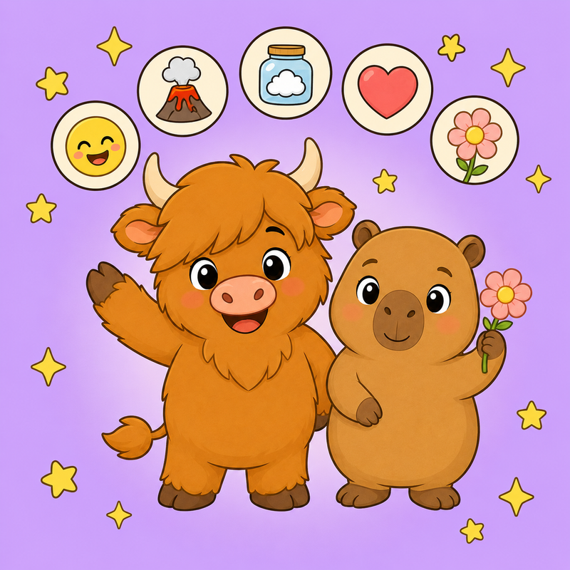 Ravi & Posy's Big Feelings