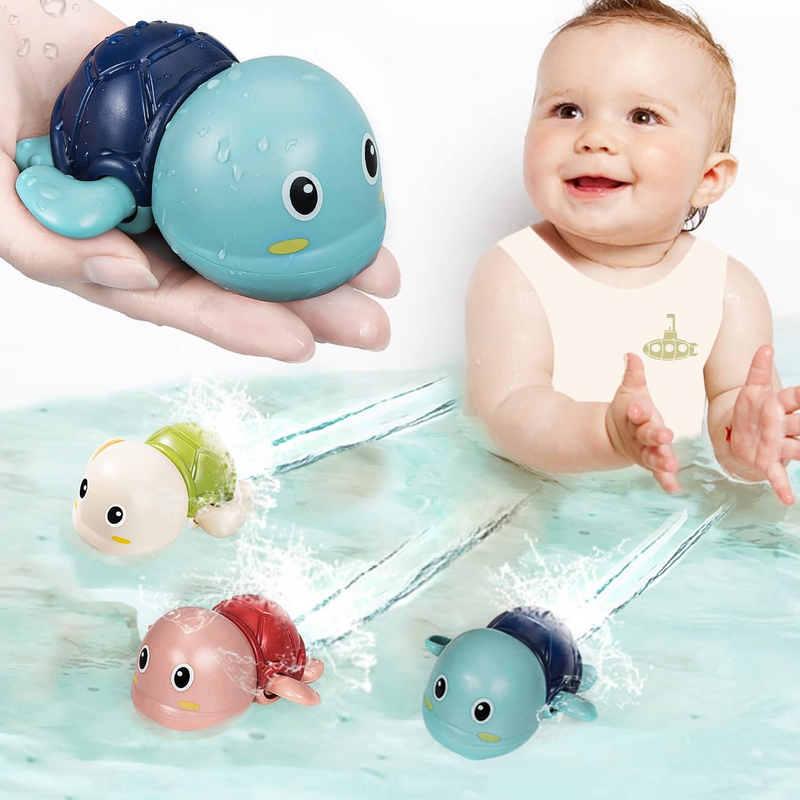 TibaToes™ 3-Pack Turtle Bathtub Toys