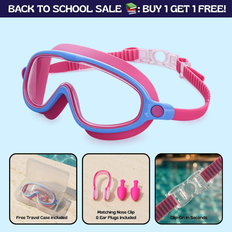 TibaToes™ Clip-On Swim Goggles