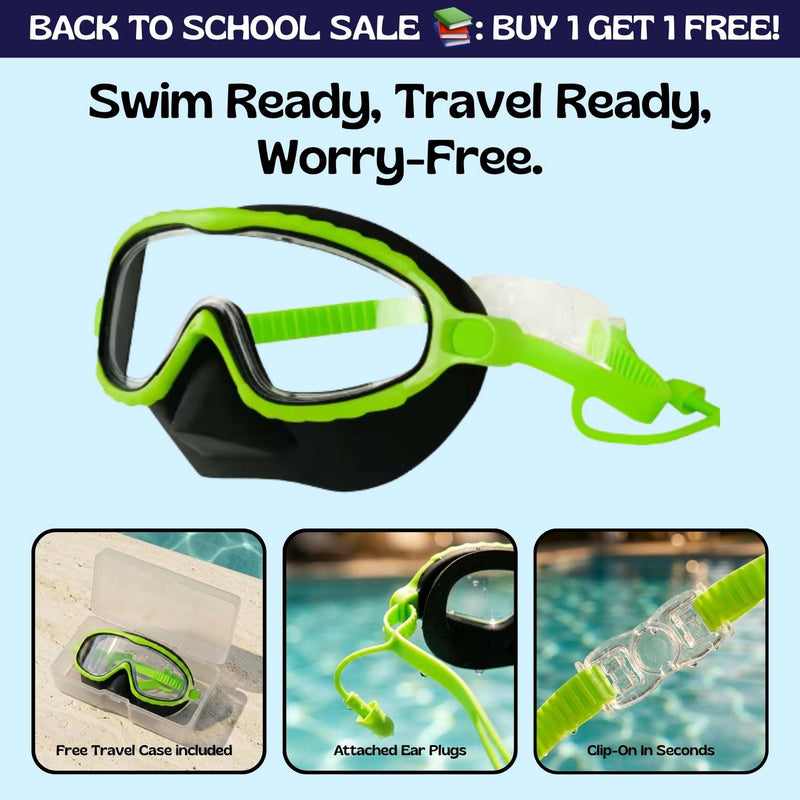 TibaToes™ Clip-On Swim Goggles