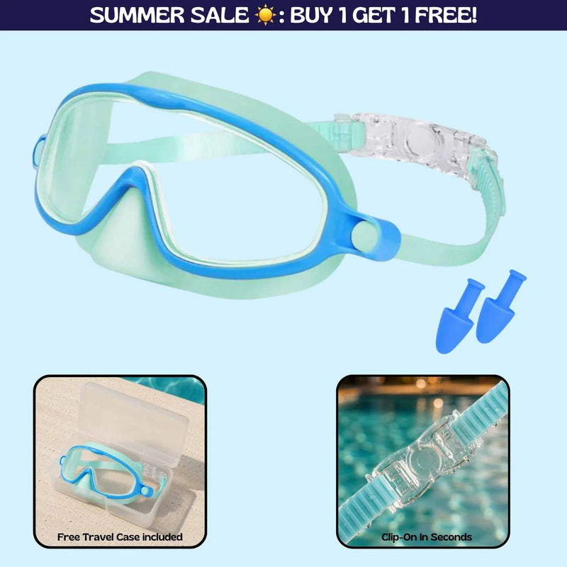 TibaToes™ Clip-On Swim Goggles