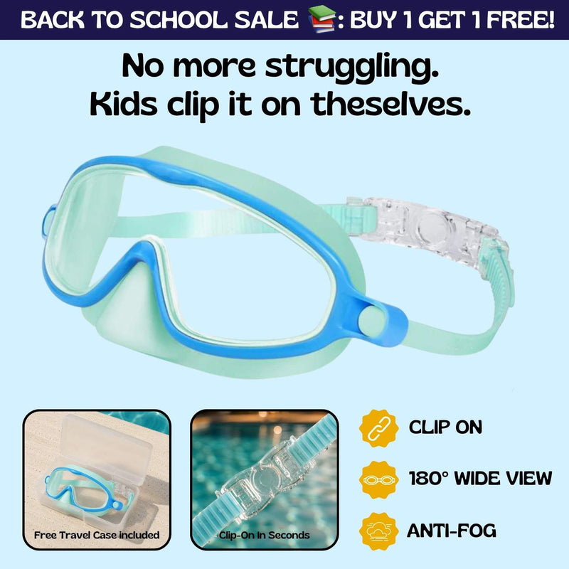 TibaToes™ Clip-On Swim Goggles