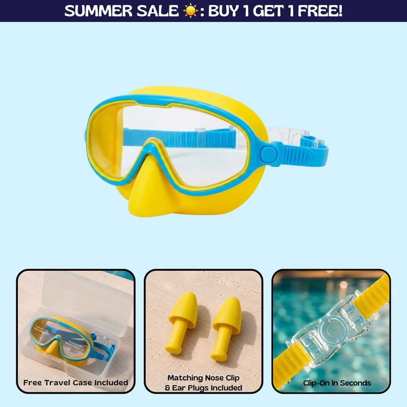 TibaToes™ Adult Clip-On Swim Goggles