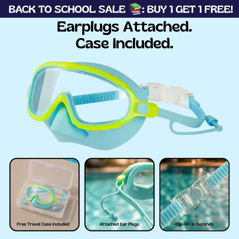 TibaToes™ Clip-On Swim Goggles