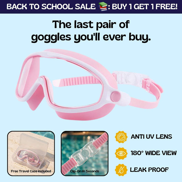 TibaToes™ Clip-On Swim Goggles