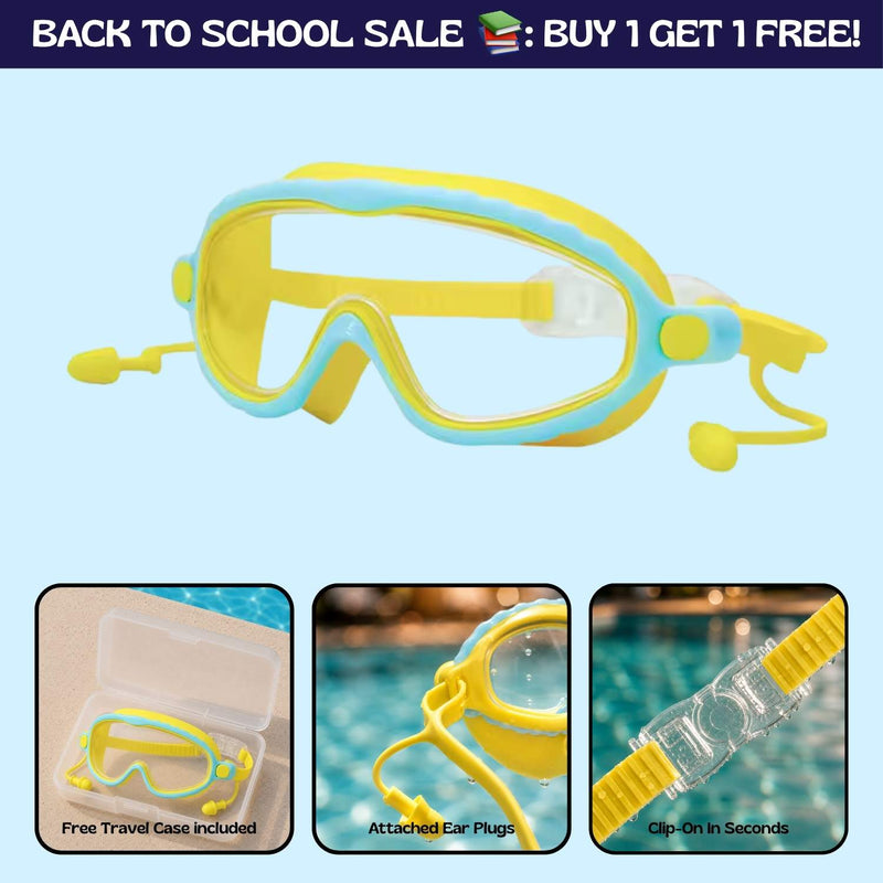 TibaToes™ Clip-On Swim Goggles