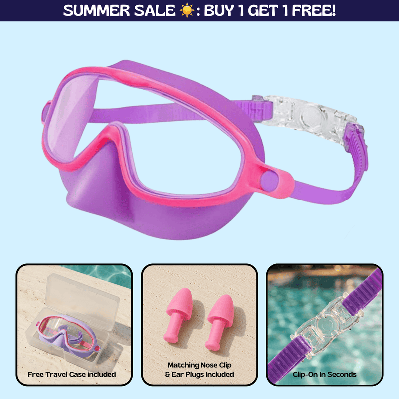 TibaToes™ Clip-On Swim Goggles