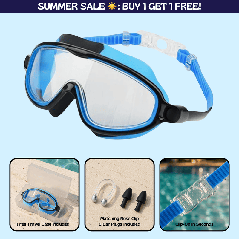 TibaToes™ Clip-On Swim Goggles