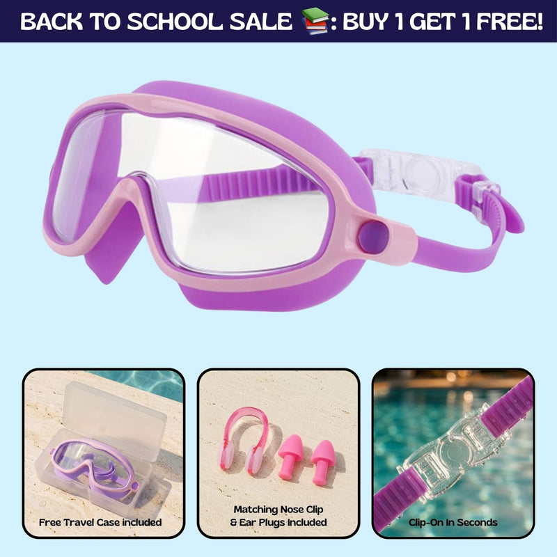 TibaToes™ Clip-On Swim Goggles