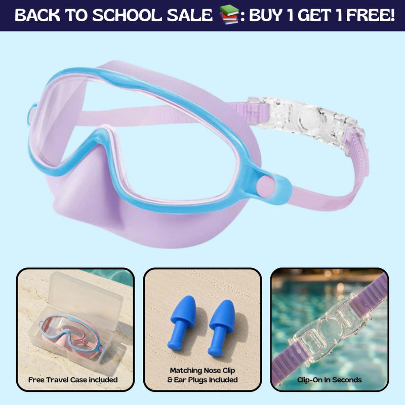 TibaToes™ Clip-On Swim Goggles
