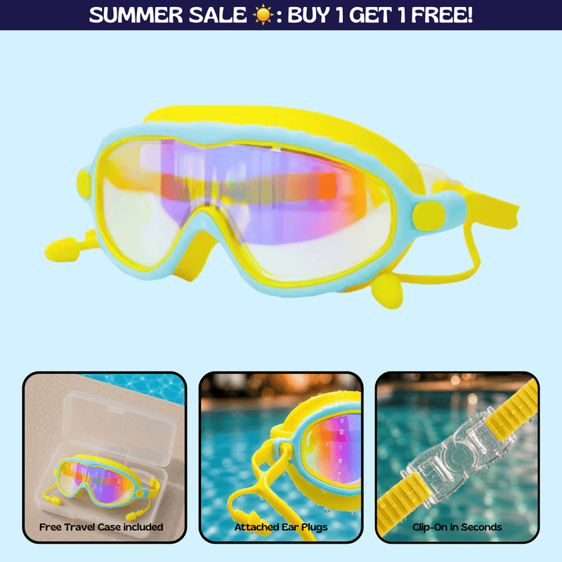 TibaToes™ Clip-On Swim Goggles