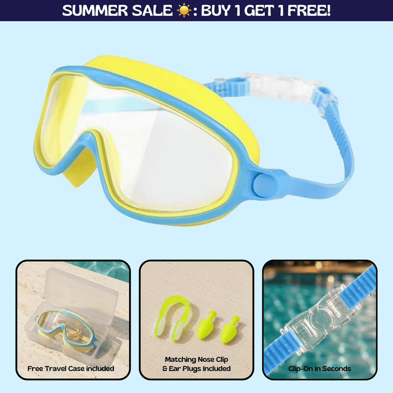 TibaToes™ Clip-On Swim Goggles