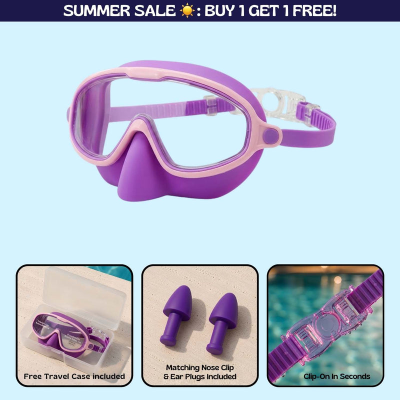 TibaToes™ Adult Clip-On Swim Goggles