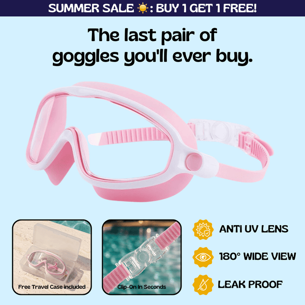 TibaToes™ Clip-On Swim Goggles
