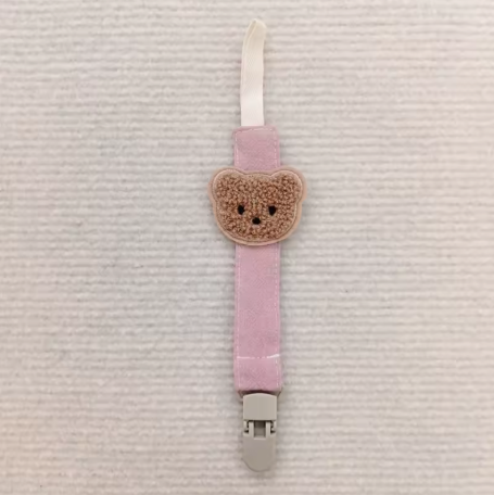 Bear Buddy Pacifier Clip