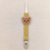 Bear Buddy Pacifier Clip