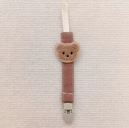 Bear Buddy Pacifier Clip