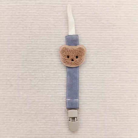 Bear Buddy Pacifier Clip