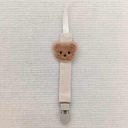 Bear Buddy Pacifier Clip