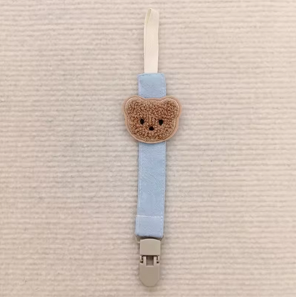 Bear Buddy Pacifier Clip