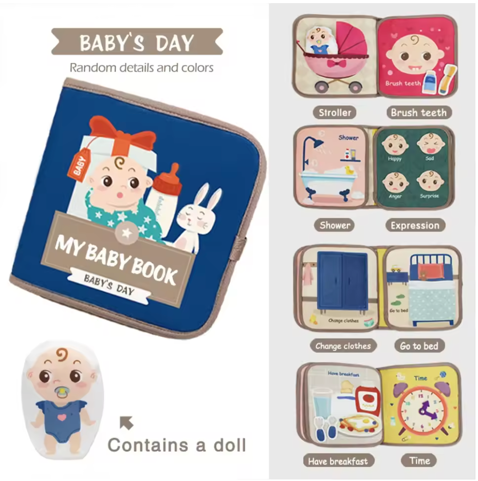 TibaToes™ Baby Busy-bok