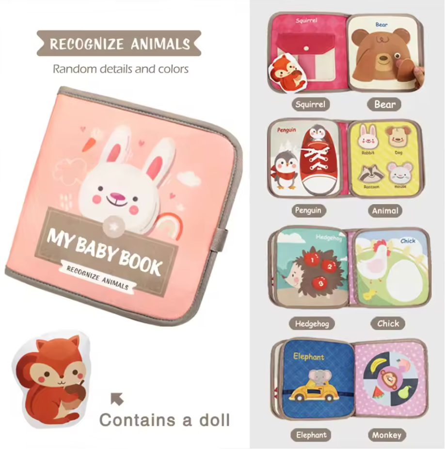 TibaToes™ Baby Busy-bok