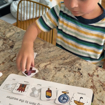 TibaToes™ Montessori Preschool Busy Book