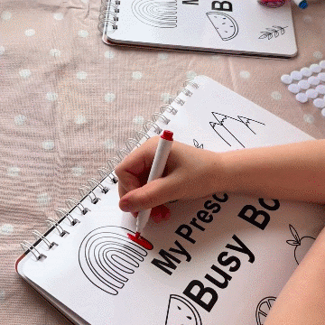 TibaToes™ Montessori Preschool Busy Book