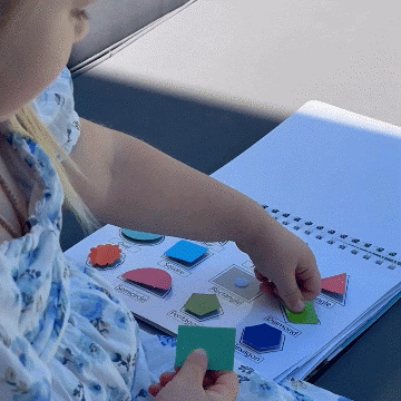 TibaToes™ Montessori Preschool Busy Book image 4