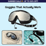 TibaToes™ Clip-On Swim Goggles