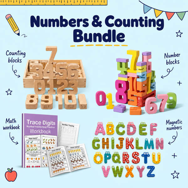 Numbers & Counting Bundle (Ages 3–5)