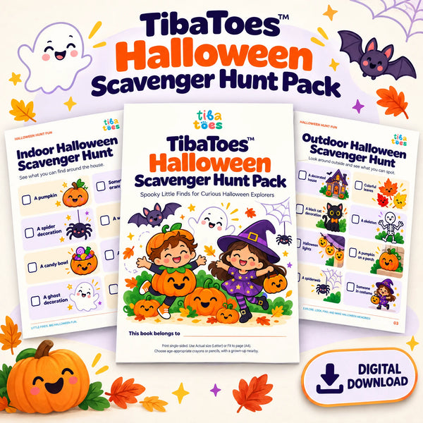 TibaToes™ Halloween Scavenger Hunt Pack