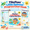 TibaToes™ Little Swimmer Progress Chart Book