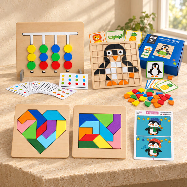 Logic & Problem-Solving Bundle (Ages 3–5)