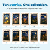 All ten original cover artworks in the Little Lights digital bedtime story collection.