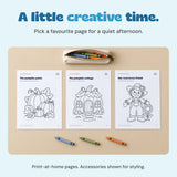A little creative time.. Pick a favourite page for a quiet afternoon.