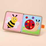 Bug Garden BusyBuddy variant showing the actual beige-bound bee and ladybird activity spread.