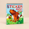 Animal StickerPaint number art book with its original bear artwork.