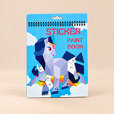 Unicorn StickerPaint number art book, individual option.