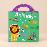 Jungle CarryScene reusable sticker book, individual theme option.