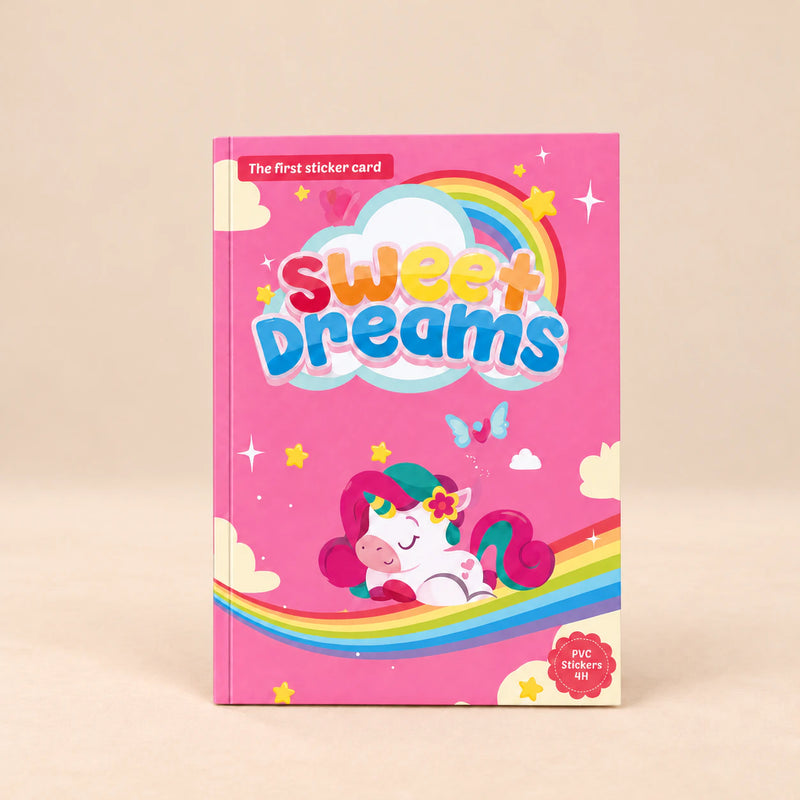 Sweet Dreams MiniScene reusable sticker book, individual variant.
