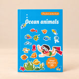 Ocean Animals MiniScene reusable sticker book, individual variant.