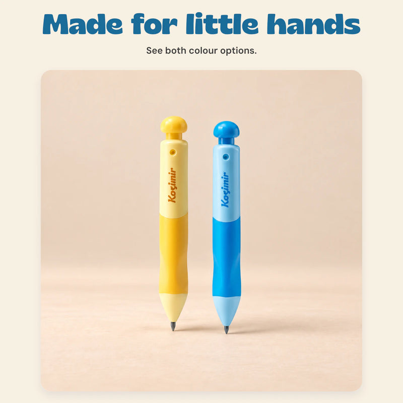 EasyHold Guided Writing Pencil. Made for little hands. See both colour options.