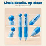 EasyHold Guided Writing Pencil. Little details, up close. Explore the pencil construction.