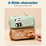 BuddyPack Large Pencil Case. A little character. Raised details and printed artwork.