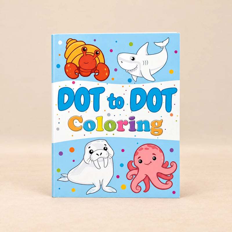 Ocean Dot Adventure. Product cover in a warm beige studio.