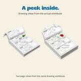 A peek inside. Drawing ideas from the actual workbook.