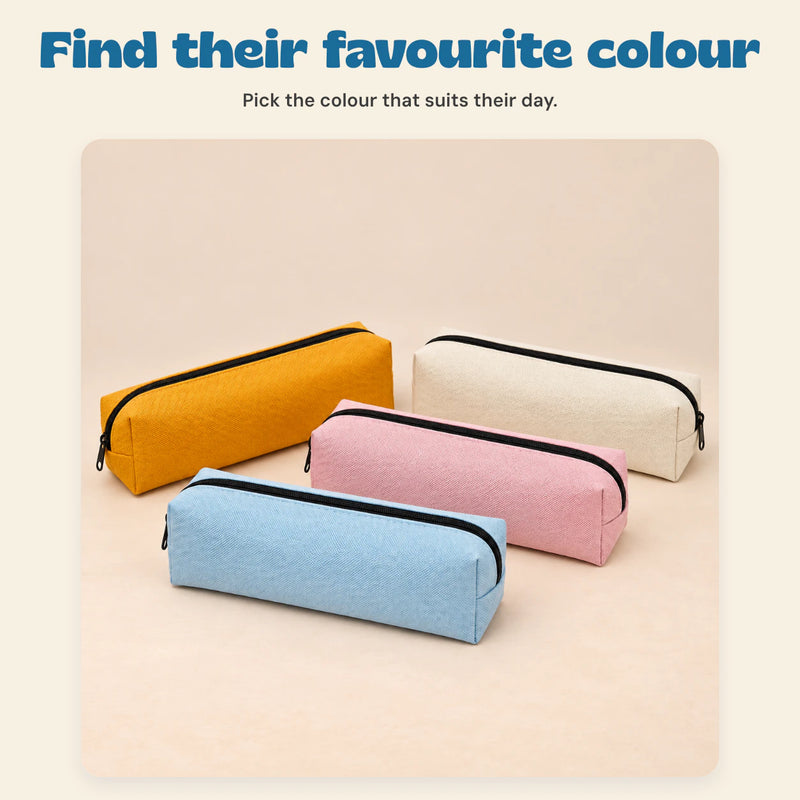 Everyday Pencil Pouch. Find their favourite colour. Pick the colour that suits their day.