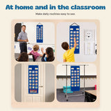 Daily Routine Visual Chart. At home and in the classroom. Make daily routines easy to see.