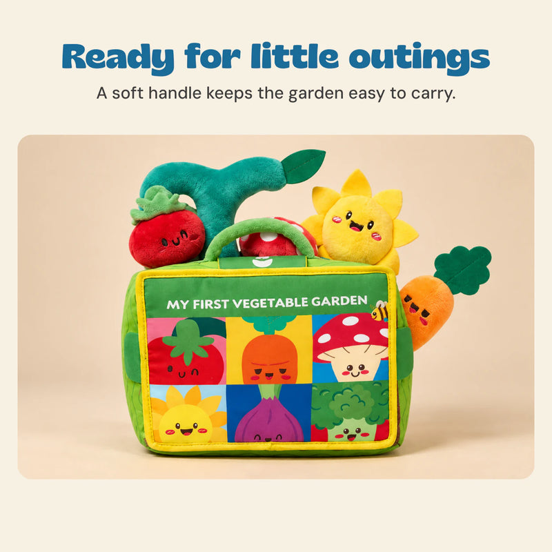 Ready for little outings. A soft handle keeps the garden easy to carry.